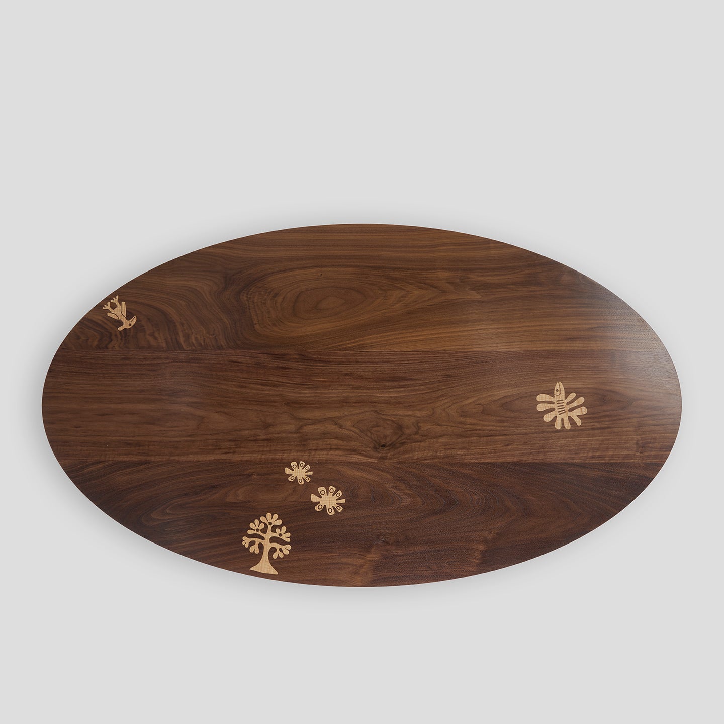 The Cowrie Oval Coffee Table