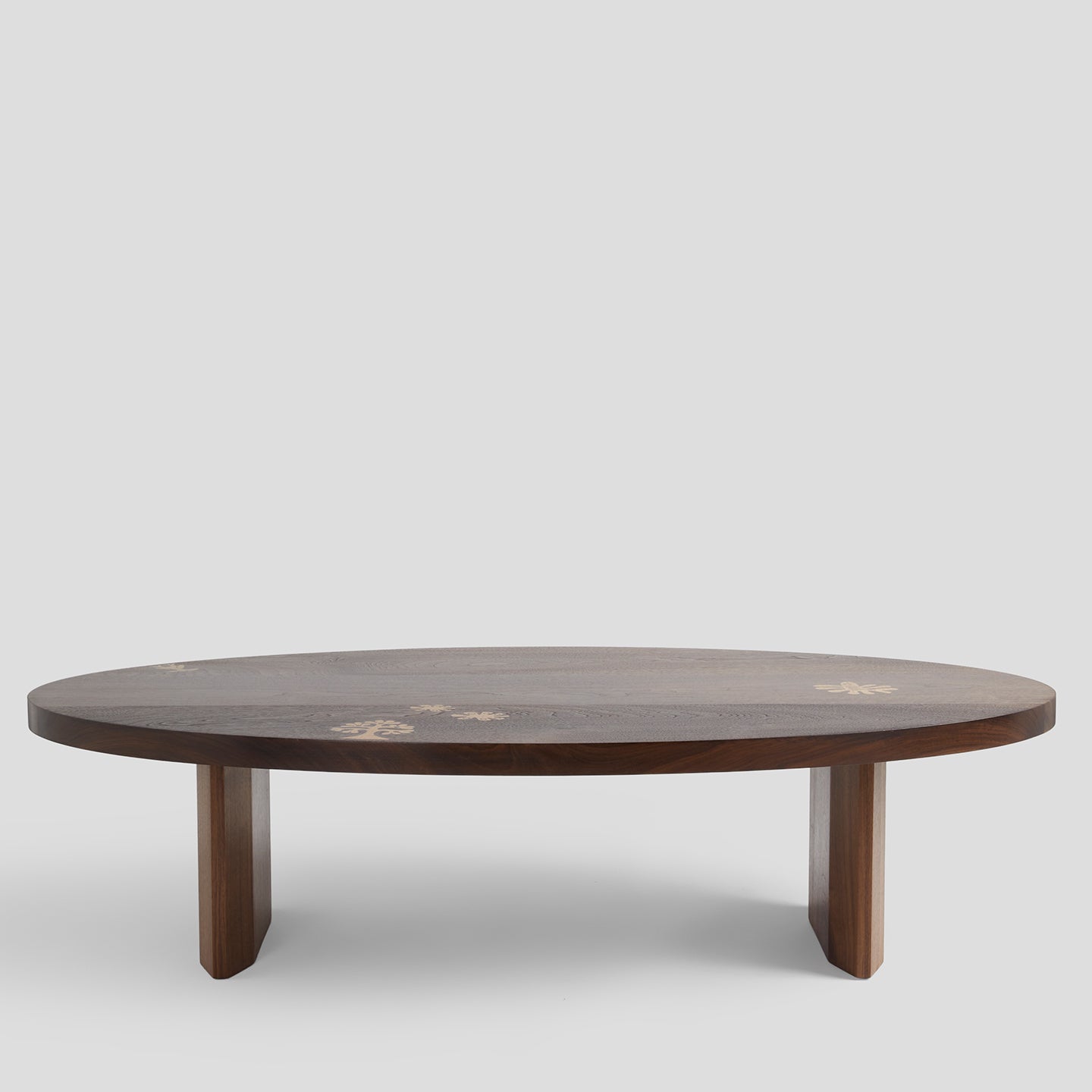 The Cowrie Oval Coffee Table