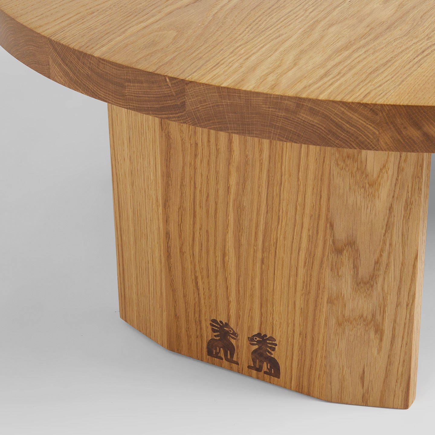 The Cowrie Round Coffee Table