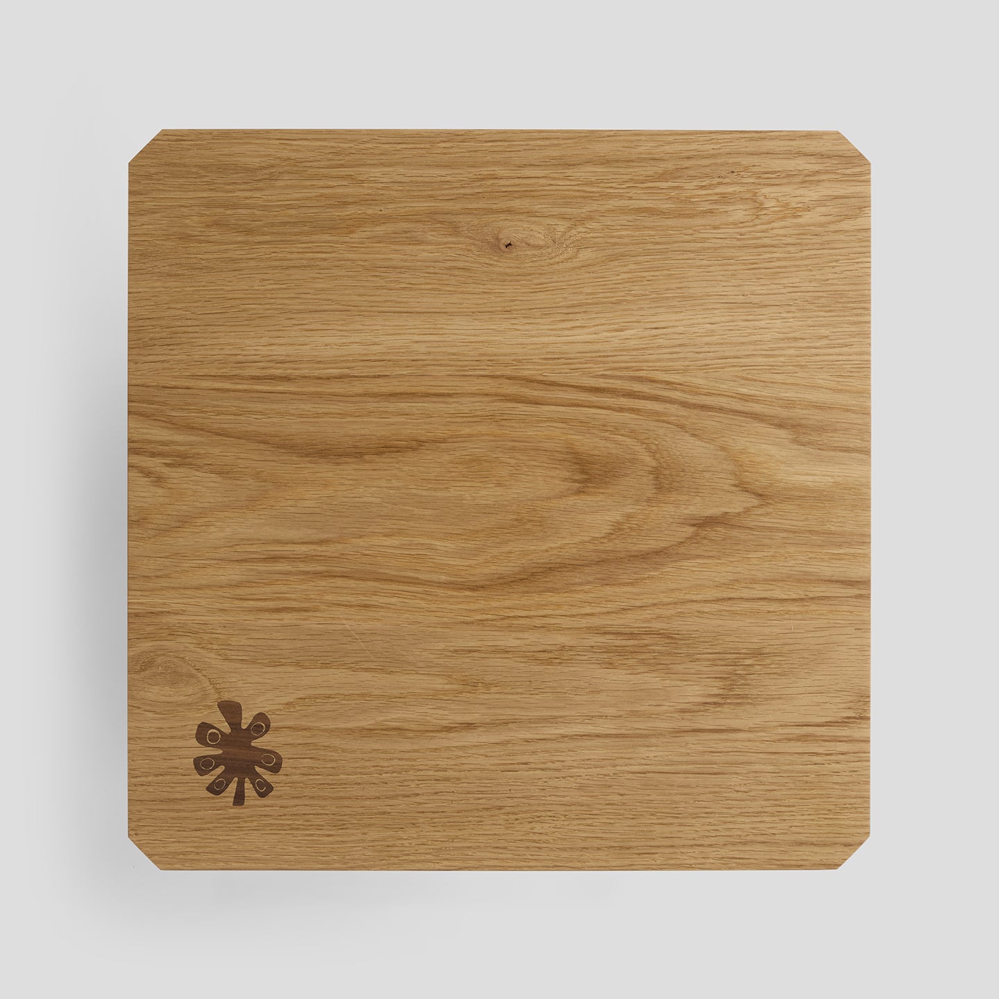 The Cowrie Side Table in Oak