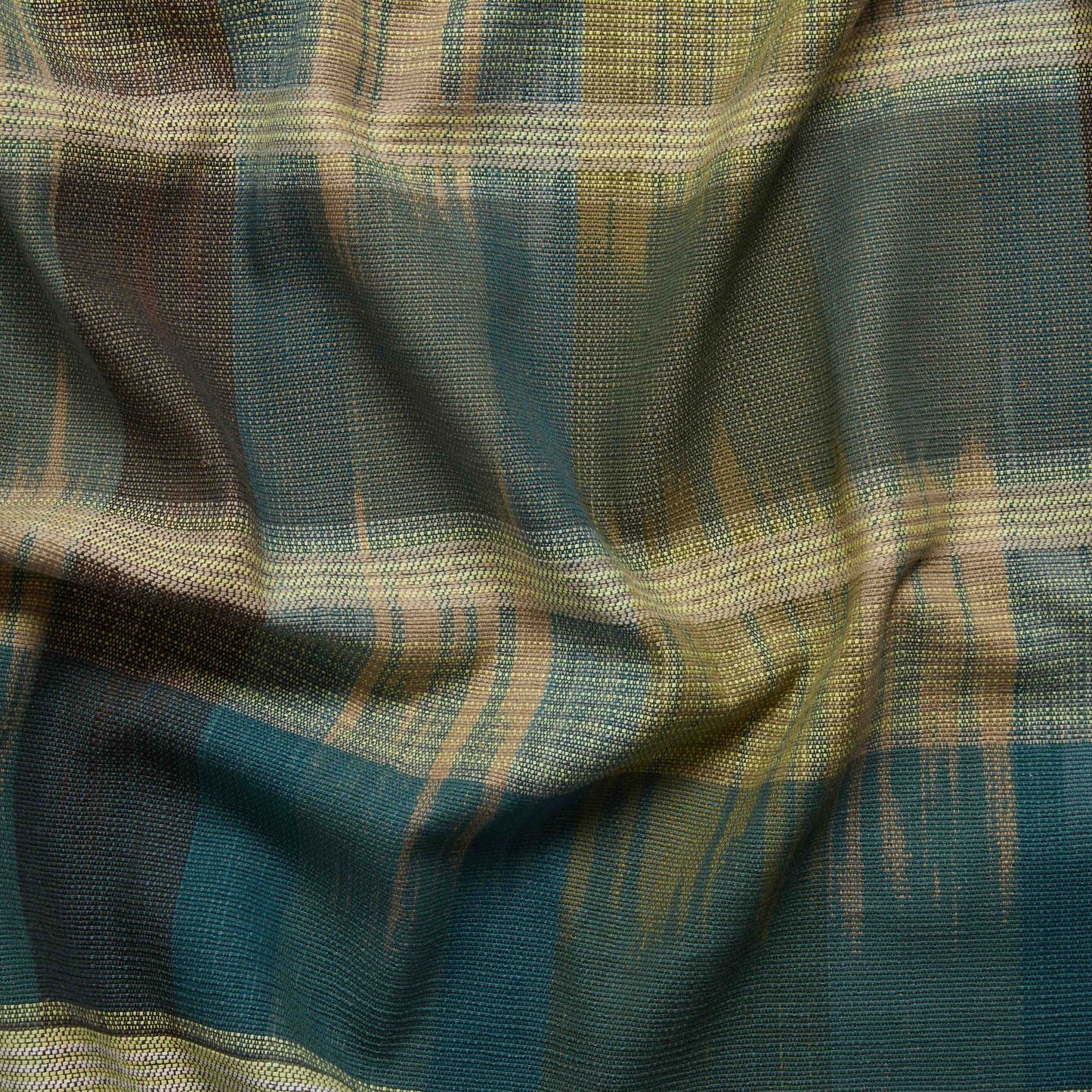 Paloma Plaid in Teal