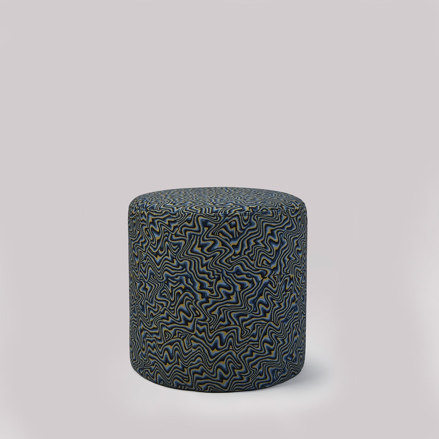The Trippy Stool in Indigo