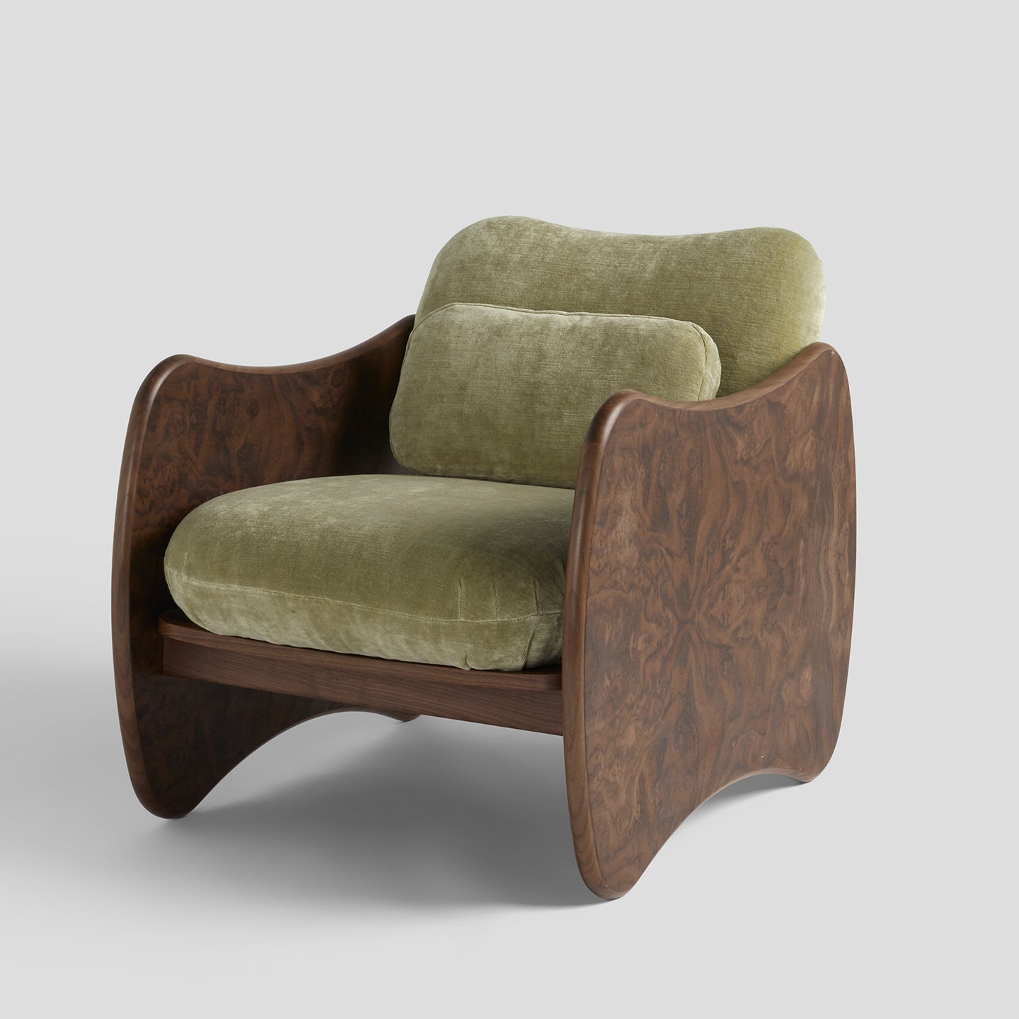 The Rhino Chair in Walnut