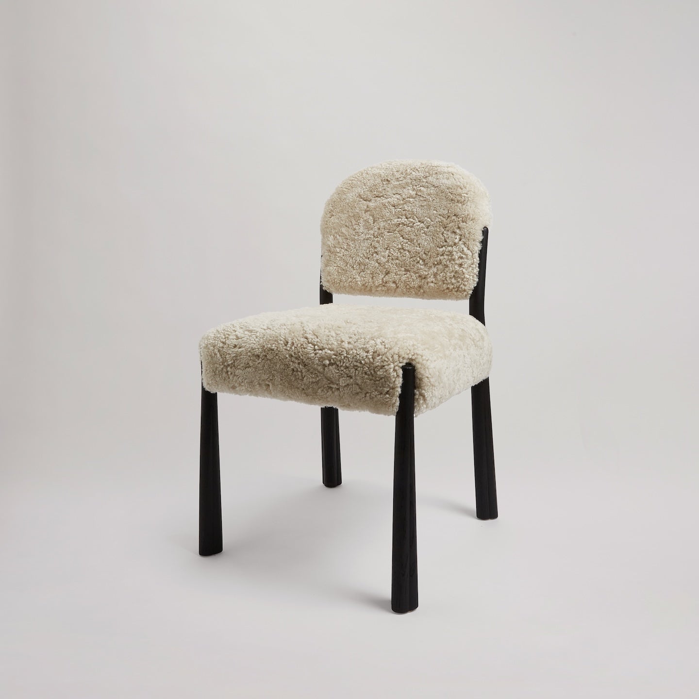 The Kudu Chair in Black Oak
