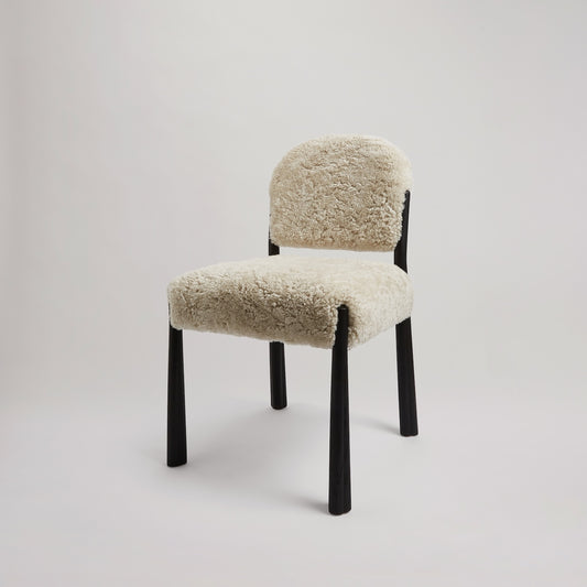 The Kudu Chair in Black Oak