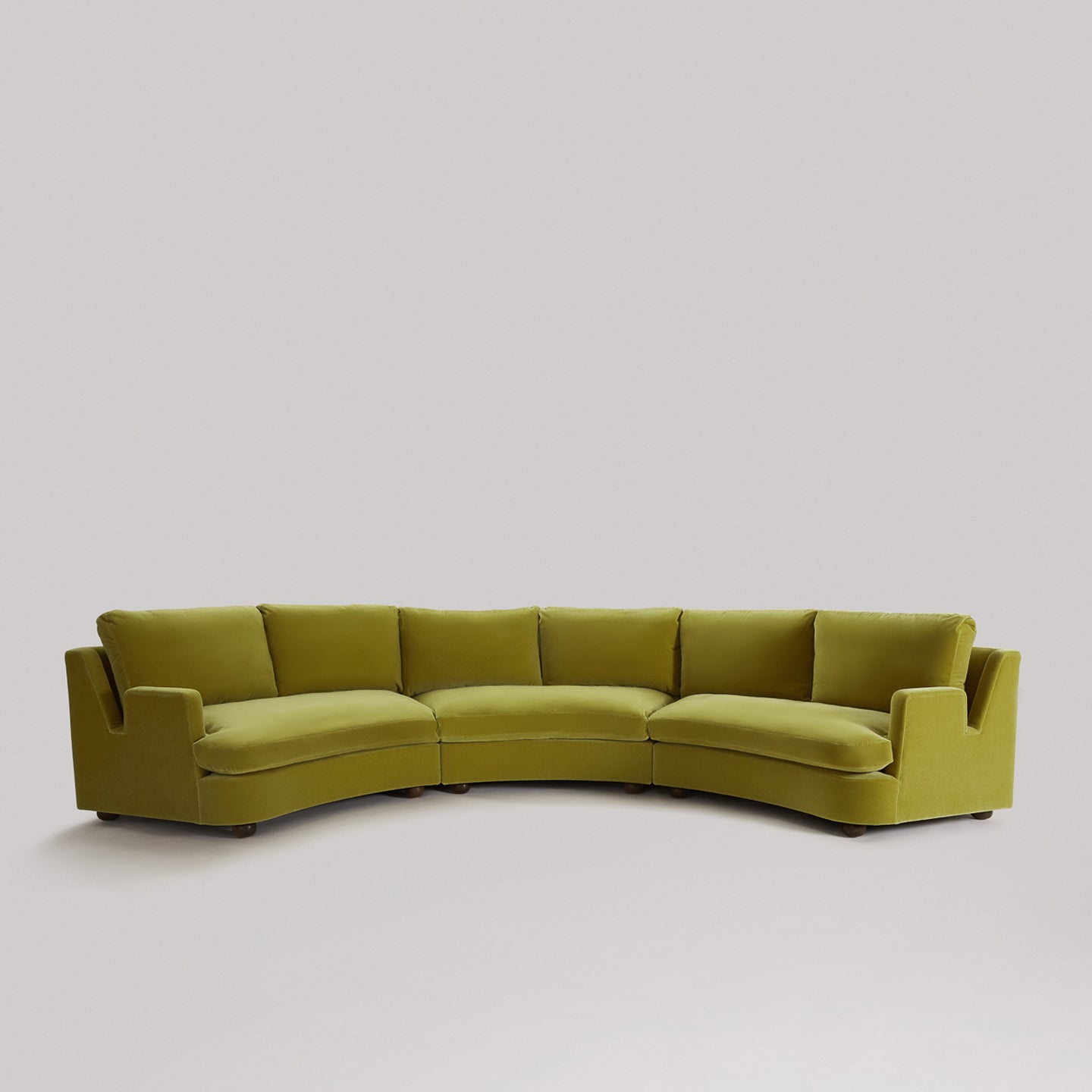The Sculpted Arc Sofa