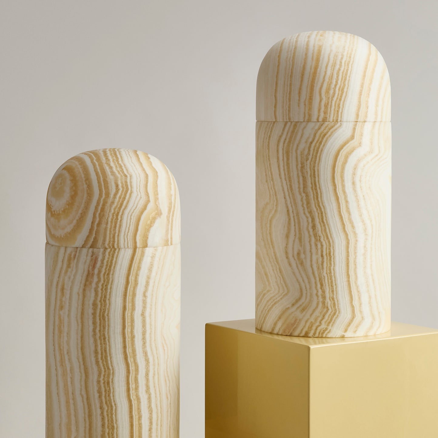 Encapsulated Table Lamp by Omar Chakil