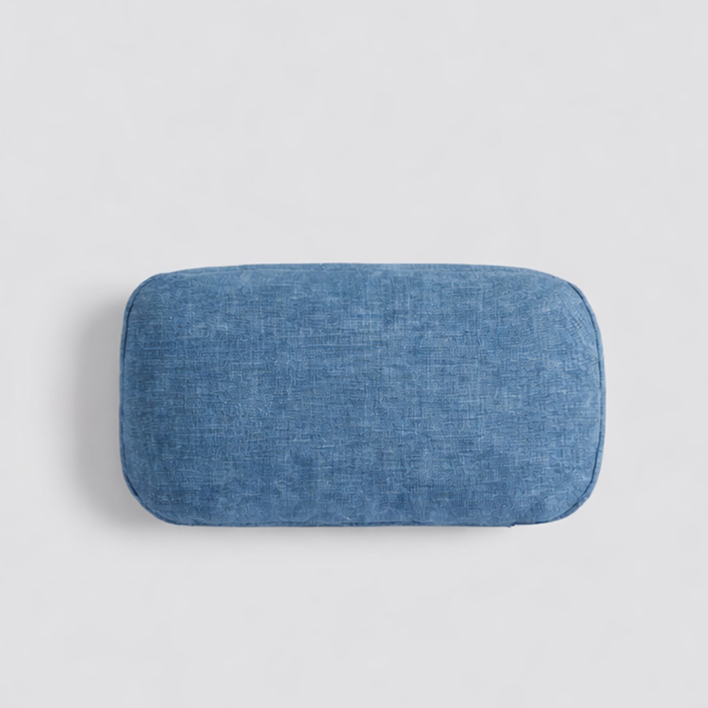The Small Rounded Box Cushion In Atlas Mistral