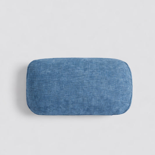 The Small Rounded Box Cushion In Atlas Mistral