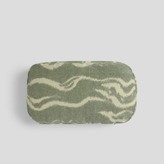 The Small Rounded Box Cushion In Odessa Fen