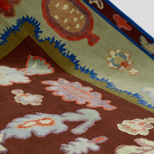 The Gem Rug Hand Knotted