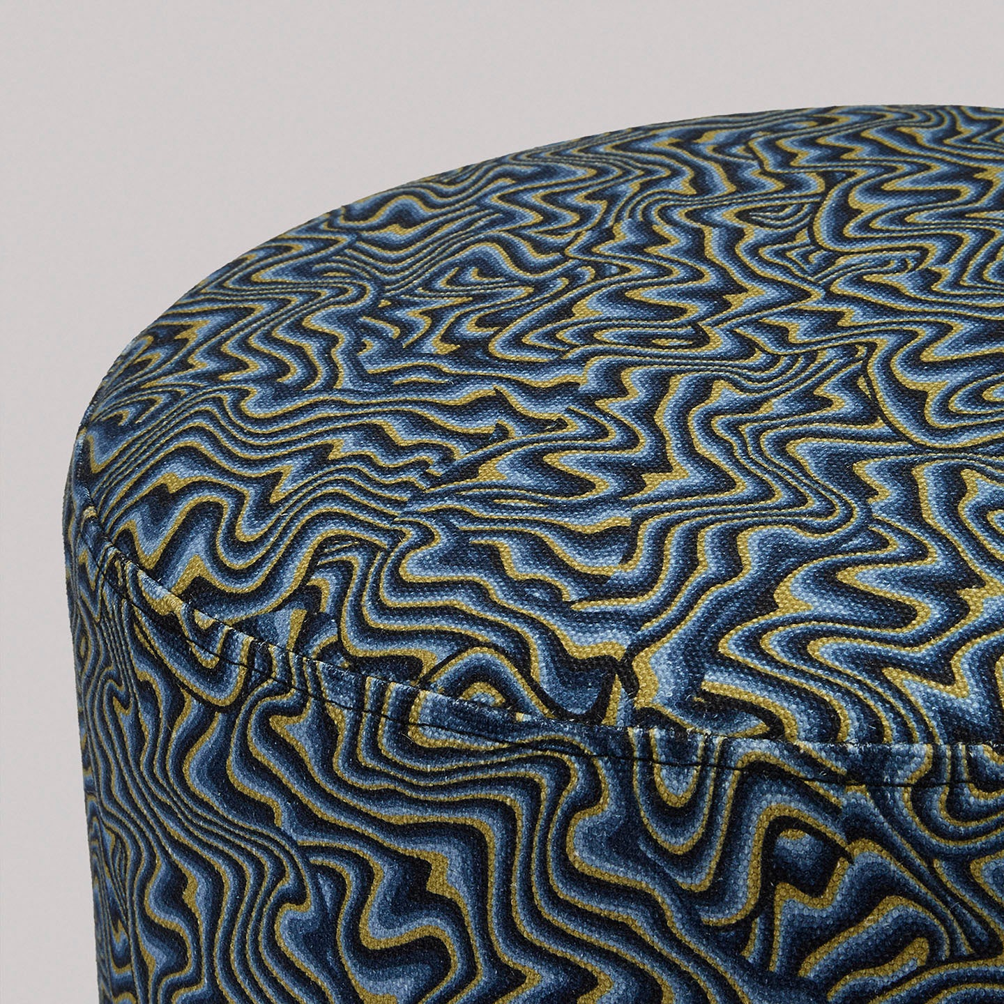 The Trippy Stool in Indigo