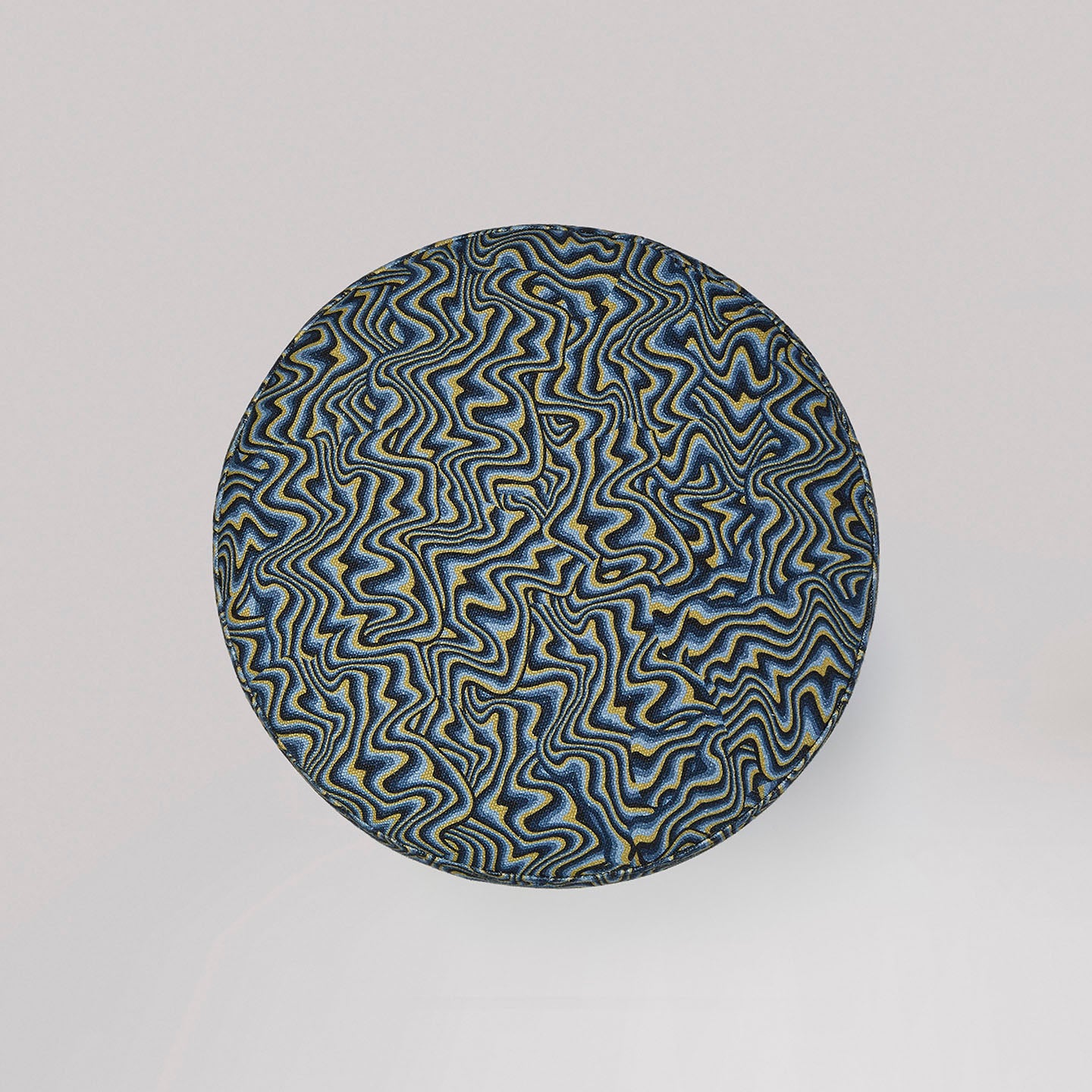The Trippy Stool in Indigo