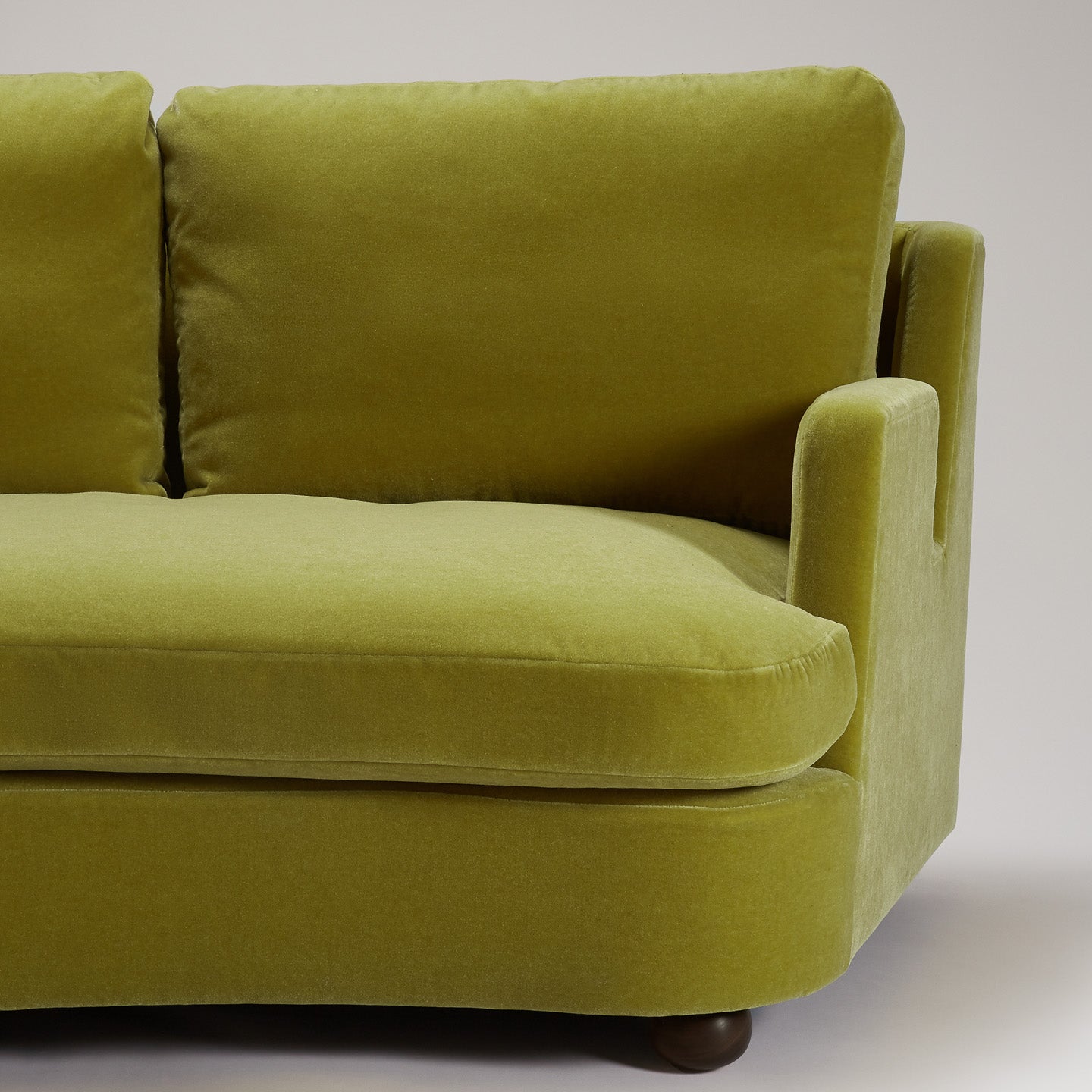 The Sculpted Arc Sofa